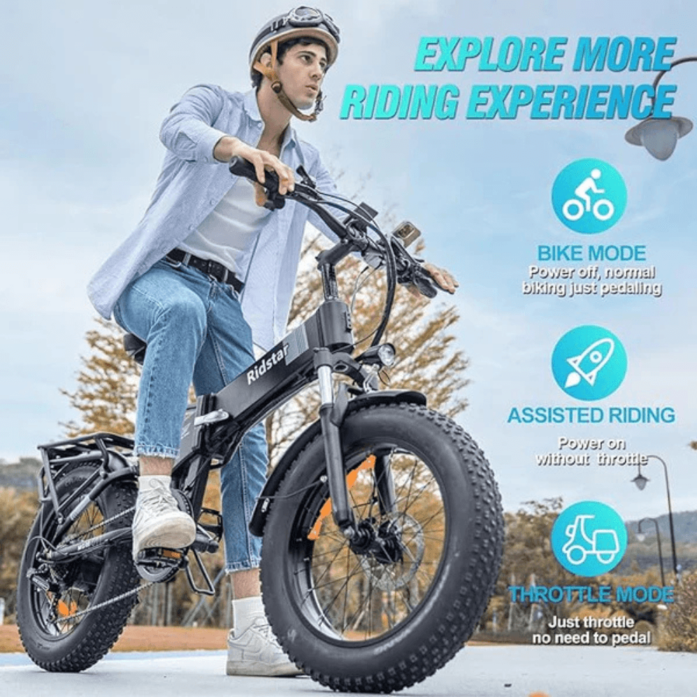 Ridstar H20 Pro Folding Electric Bike